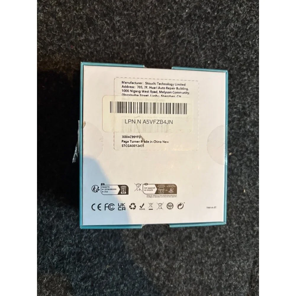 Stouchi Wireless Page Turner With Bluetooth For Tablets & E-Readers